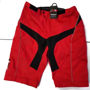 “Raptor” MTB Kit – Chilli Red Enduro/Downhill Shorts & Shirt (Men’s)