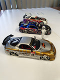 Jada Import Racer 1/18 scale Mazda RX7 set