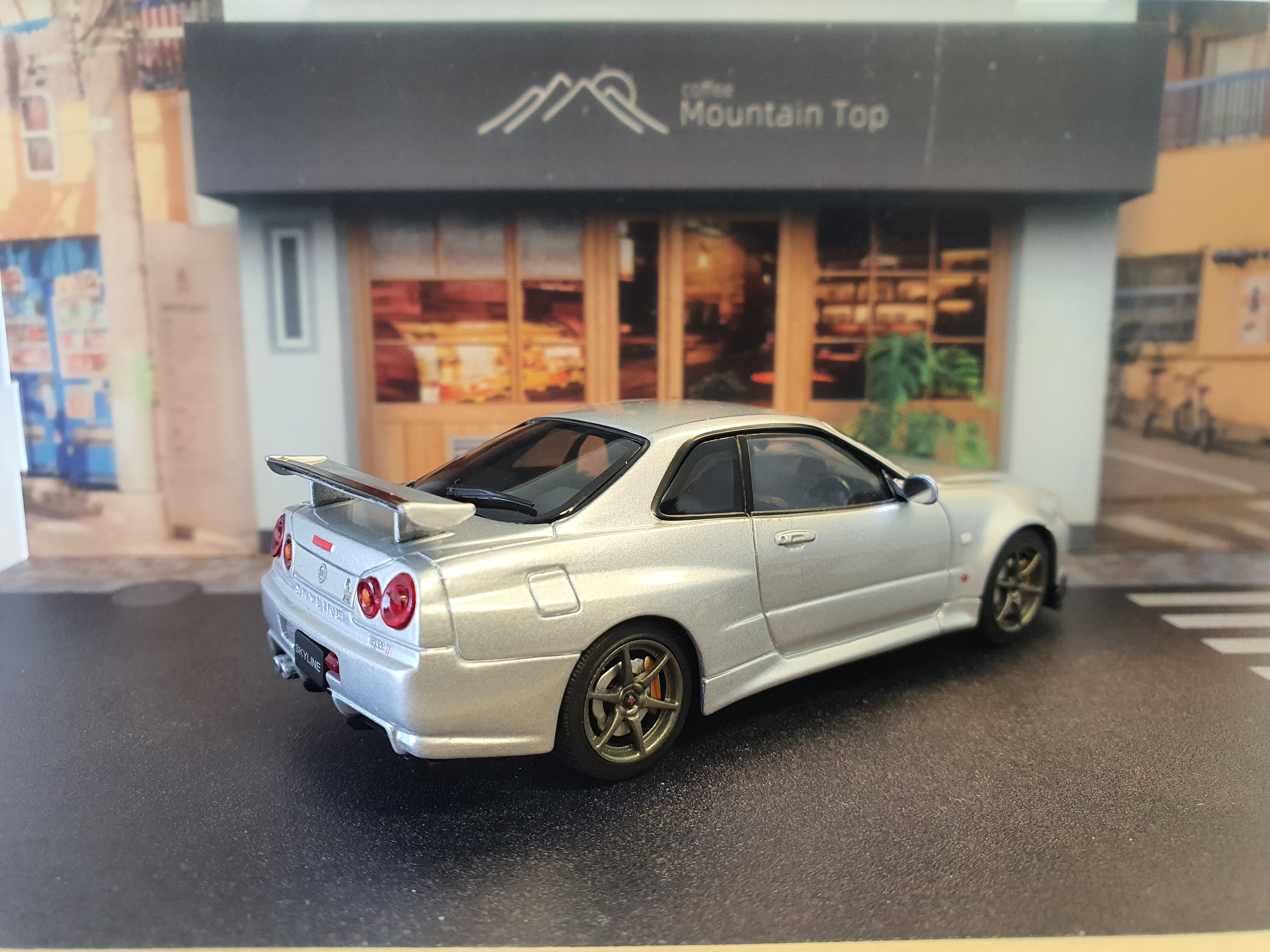 Nissan Skyline GT-R R34 Vspec by Ebbro 1/43