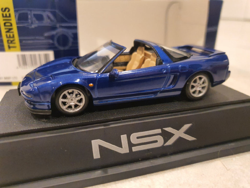 Honda NSX 1/43 scale by Ebbro in blue