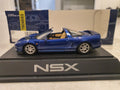 Honda NSX 1/43 scale by Ebbro in blue