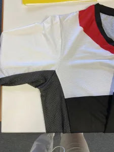 Premium MTB Shirt – Chili Red & Black