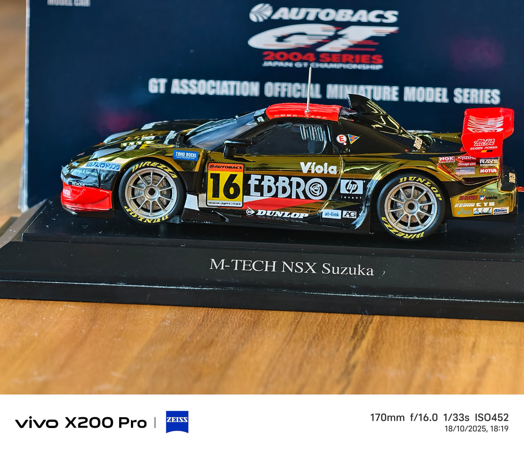 Honda NSX 1/43 Ebbro JGTC metallic paint