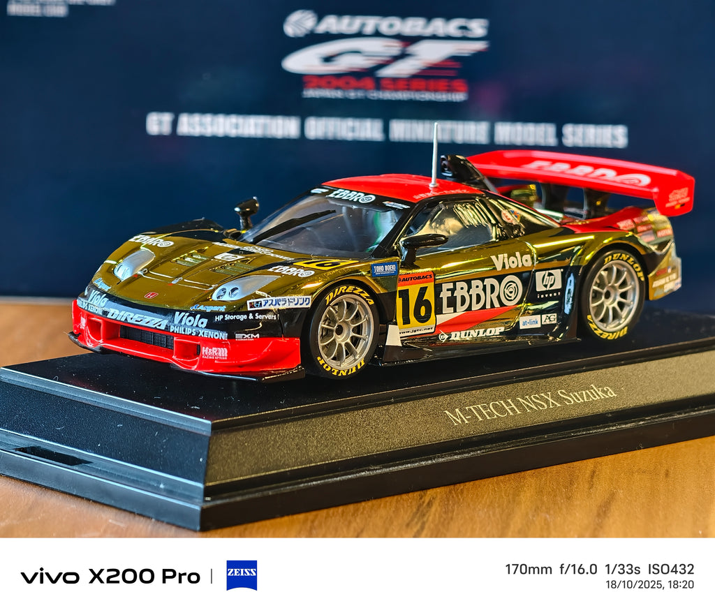 Honda NSX 1/43 Ebbro JGTC metallic paint