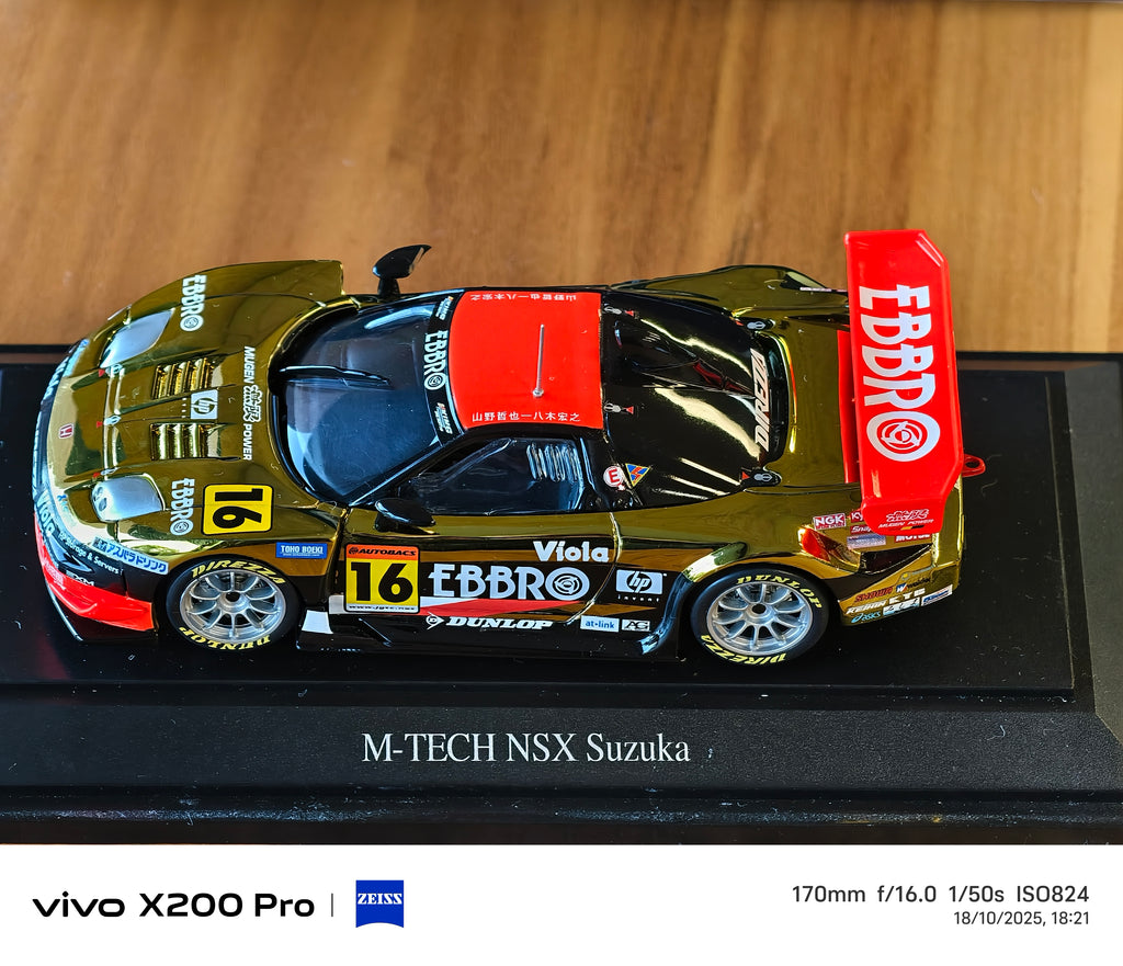 Honda NSX 1/43 Ebbro JGTC metallic paint