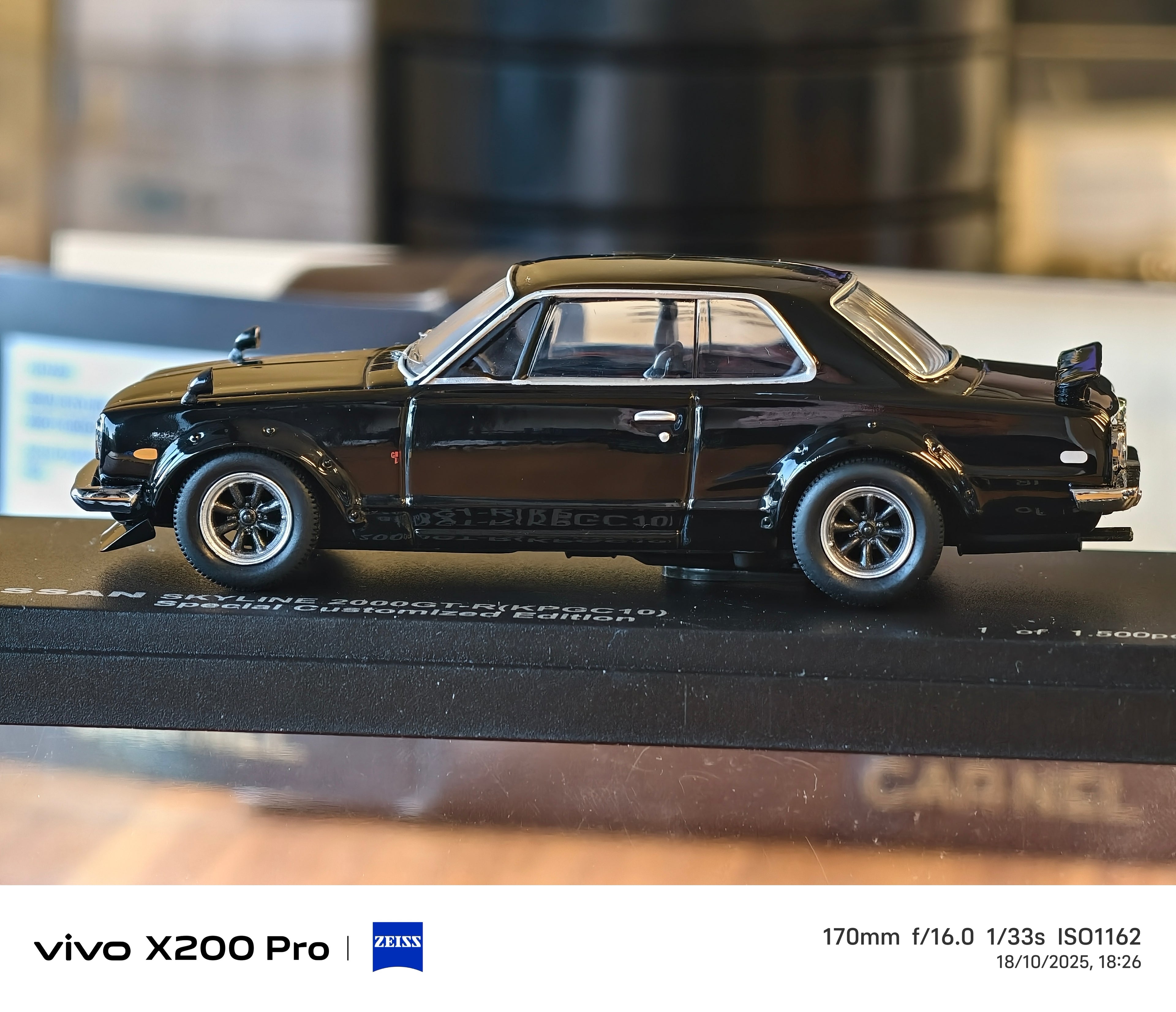 Nissan Skyline 2000GT-R (KPGC10) special customised edition Kyosho Carnel