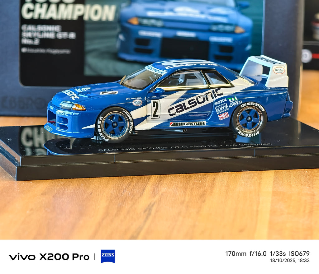 Nissan Skyline GT-R R32 1993 Calsonic Skyline Rd. 4 Fuji Champion
