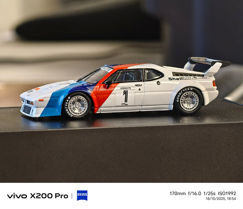 BWM M1 Procar Mario Andretti 1/43 Scale