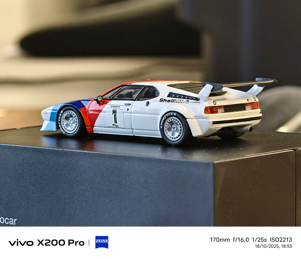 BWM M1 Procar Mario Andretti 1/43 Scale