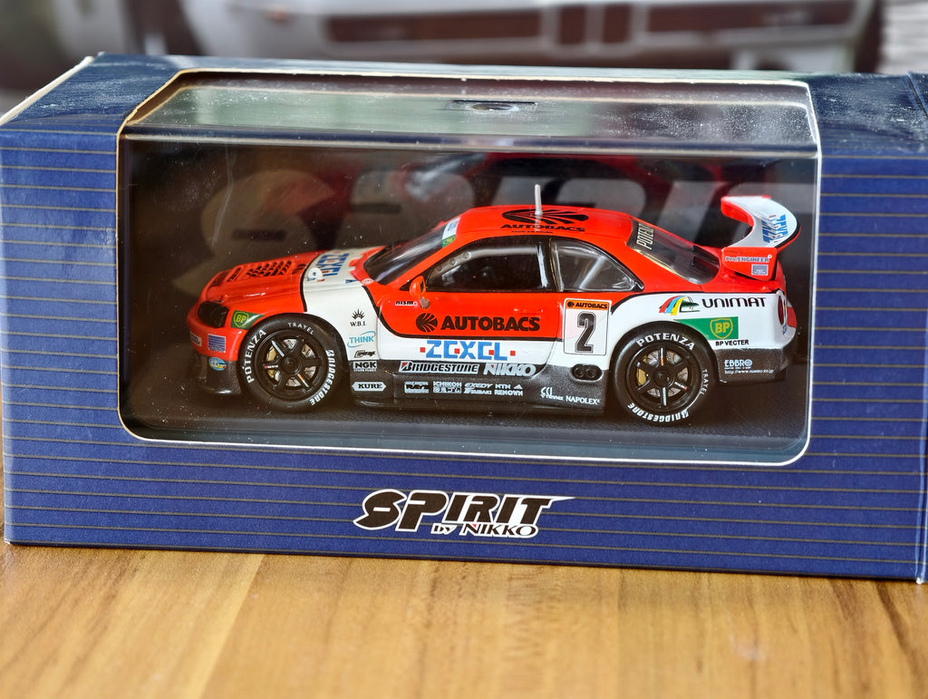 Nissan Skyline GTR R34 Godzilla 1/43 Ebbro Arta Zexel