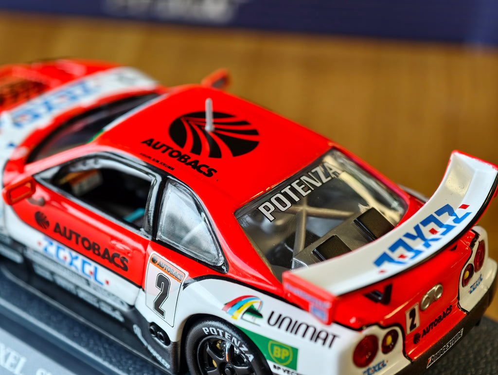 Nissan Skyline GTR R34 Godzilla 1/43 Ebbro Arta Zexel