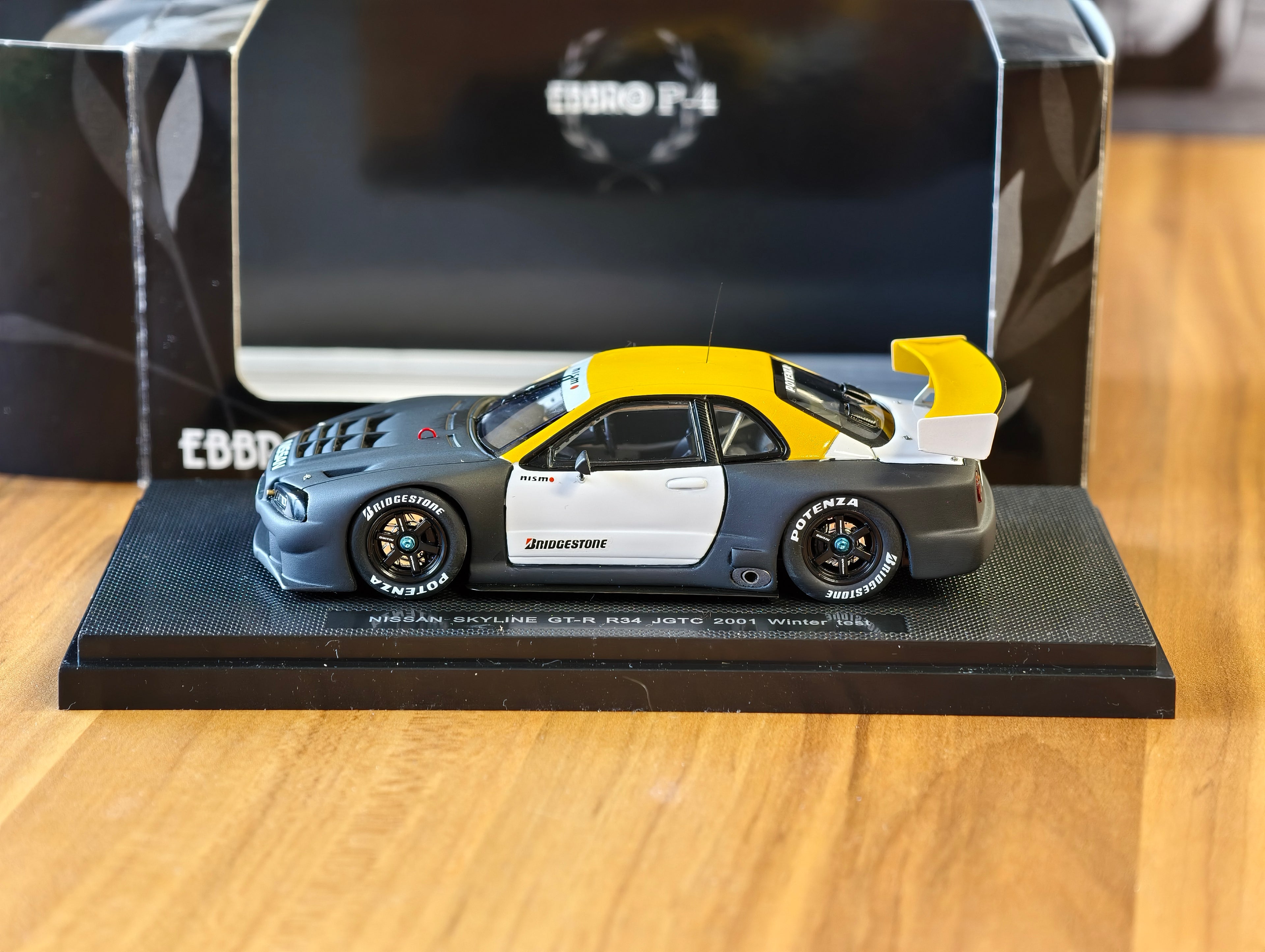 Nissan Skyline GT-R JGTC test car Ebbro 1/43
