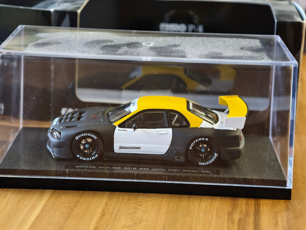 Nissan Skyline GT-R JGTC test car Ebbro 1/43