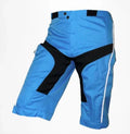 “Raptor” Men’s MTB Shorts – Cerulean Blue Enduro & Downhill Riding