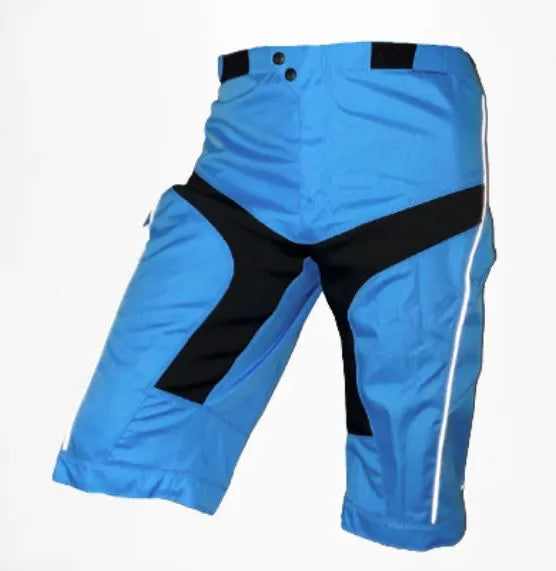 “Raptor” Men’s MTB Shorts – Cerulean Blue Enduro & Downhill Riding