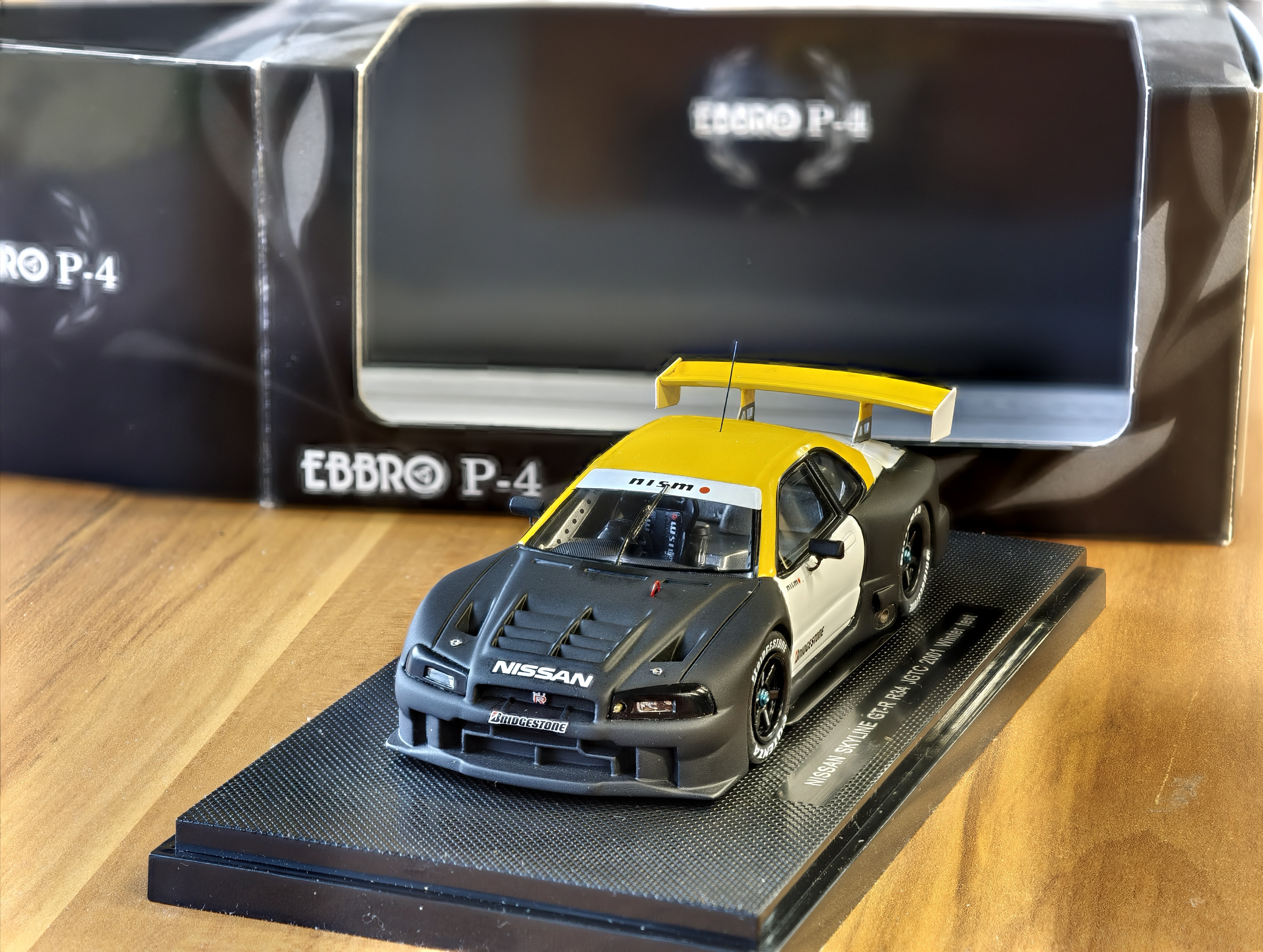 Nissan Skyline GT-R JGTC test car Ebbro 1/43