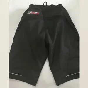 “Raptor” Men’s MTB Kit – Jet Black Enduro DH Shorts & Red/Black MTB Shirt