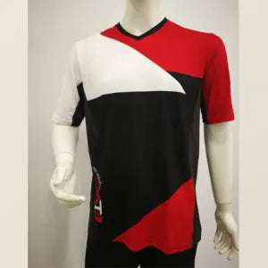 Premium MTB Shirt – Chili Red & Black