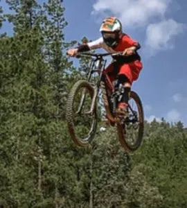 “Raptor” MTB Kit – Chilli Red Enduro/Downhill Shorts & Shirt (Men’s)